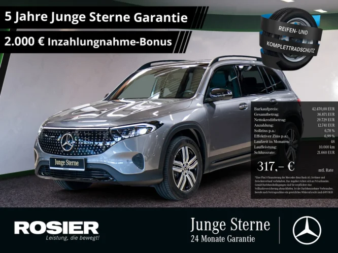 Details zum Fahrzeug: MERCEDES-BENZ EQB 250+ ElectricArt Advanced+