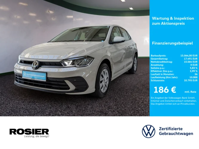 Details zum Fahrzeug: VW Polo 1.0 Life