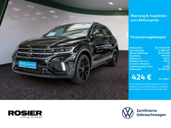 Details zum Fahrzeug: VW T-ROC 2.0 TSI 4M DSG R-Line