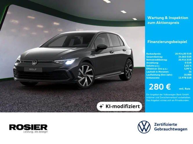 Details zum Fahrzeug: VW Golf VIII 1.5 TSI R-Line