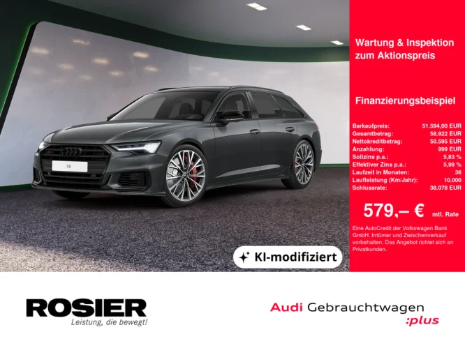 Details zum Fahrzeug: AUDI S6 Avant 3.0 TDI quattro tiptronic