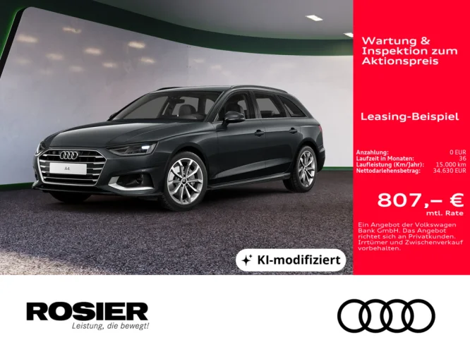 Details zum Fahrzeug: AUDI A4 Avant 40 TDI advanced