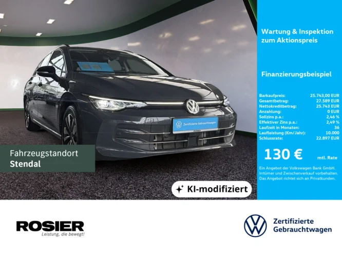 Details zum Fahrzeug: VW Golf VIII Variant