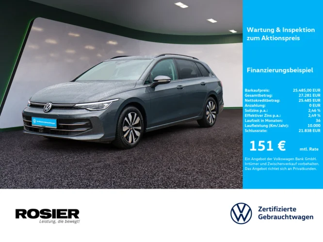 Details zum Fahrzeug: VW Golf VIII Variant