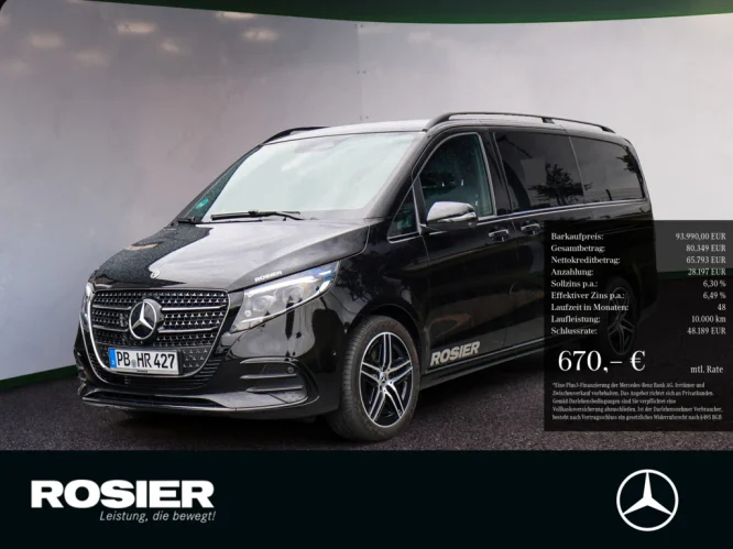 Details zum Fahrzeug: MERCEDES-BENZ V 300 d 4M AVANTGARDE AMG Lang