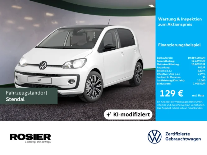 Details zum Fahrzeug: VW up! 1.0