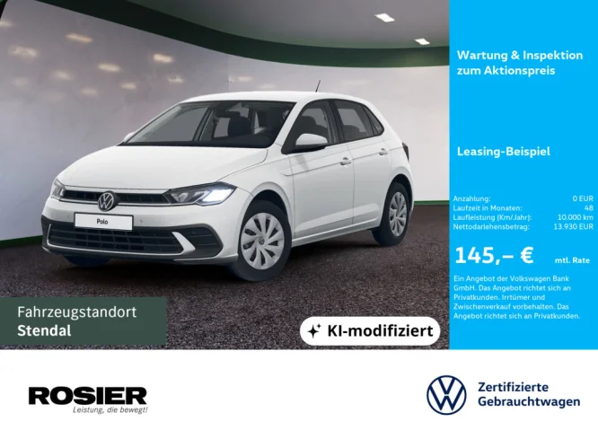 Details zum Fahrzeug: VW Polo Life 1.0