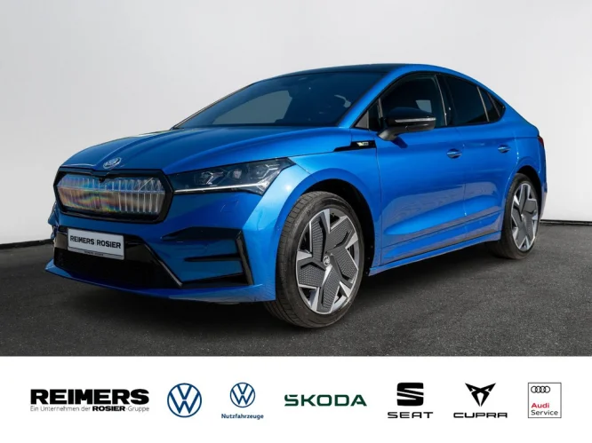 Details zum Fahrzeug: SKODA ENYAQ COUPE iV RS DCC Leder Navi Pano W-Pumpe LM