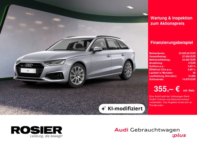 Details zum Fahrzeug: AUDI A4 Avant advanced 40 TDI quattro