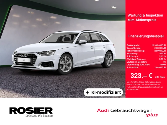 Details zum Fahrzeug: AUDI A4 Avant advanced 30 TDI S line
