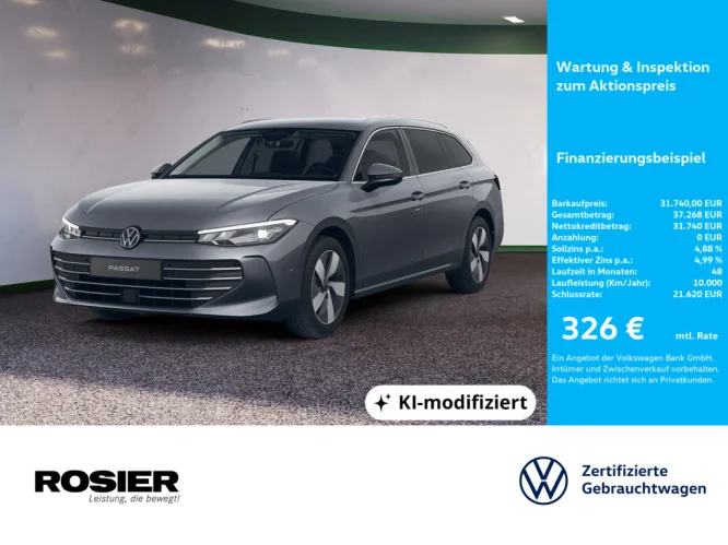 Details zum Fahrzeug: VW Passat Variant 1.5 eTSI DSG