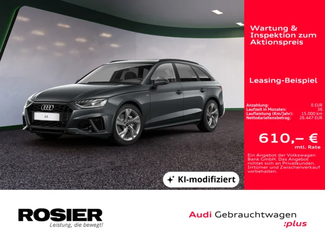Details zum Fahrzeug: AUDI A4 Avant 40 TFSI S-Line