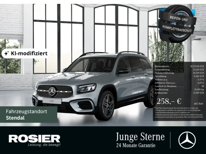 Details zum Fahrzeug: MERCEDES-BENZ GLB 200 d AMG Sport Advanced+