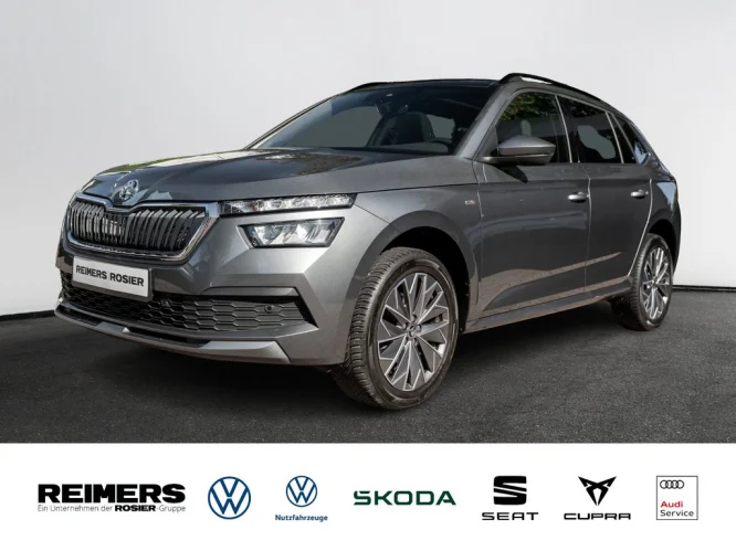 Details zum Fahrzeug: SKODA Kamiq AHK Kam. Pano el.Heck KeyLess KlimaA LM