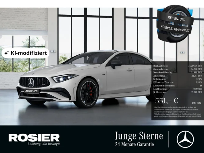 Details zum Fahrzeug: MERCEDES-BENZ CLS 53 AMG 4M+ Dyn+ Vmax