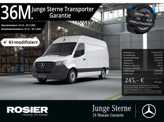 Details zum Fahrzeug: MERCEDES-BENZ Sprinter 315 CDI KA L2H2