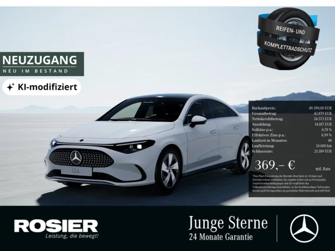 Details zum Fahrzeug: MERCEDES-BENZ CLA 250+ Progressive Advanced+