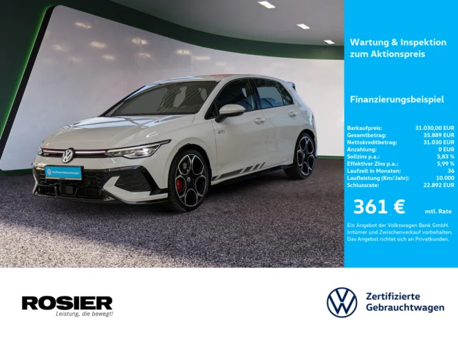 Details zum Fahrzeug: VW Golf VIII GTI Clubsport Facelift