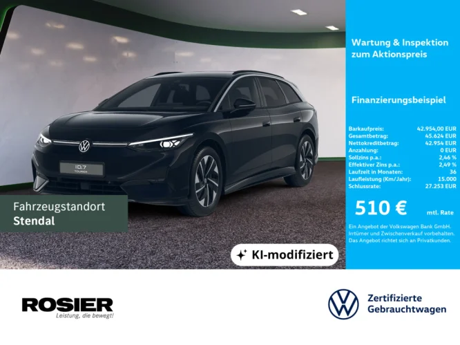 Details zum Fahrzeug: VW ID.7 Tourer Pro 82kWh