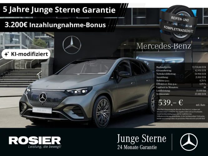 Details zum Fahrzeug: MERCEDES-BENZ EQE 350+ SUV AMG Sport Premium+