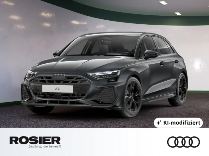 Details zum Fahrzeug: AUDI A3 Sportback S line black Business Plus AHK Tech Plus