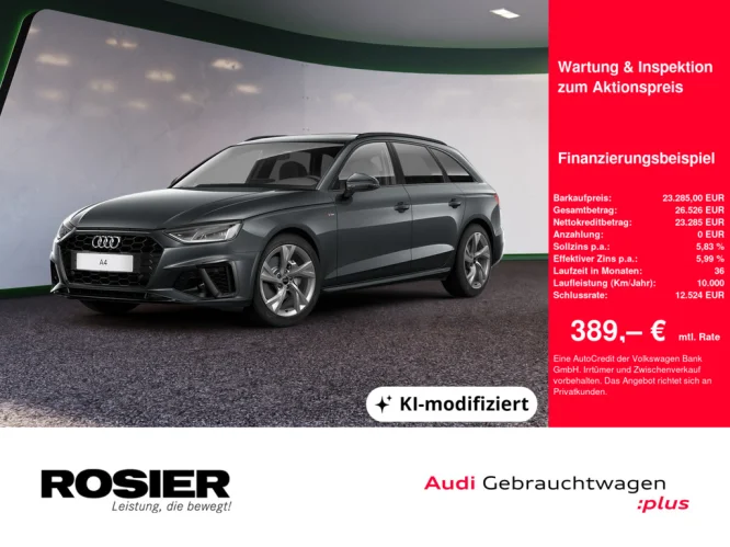 Details zum Fahrzeug: AUDI A4 Avant S line 40 TFSI