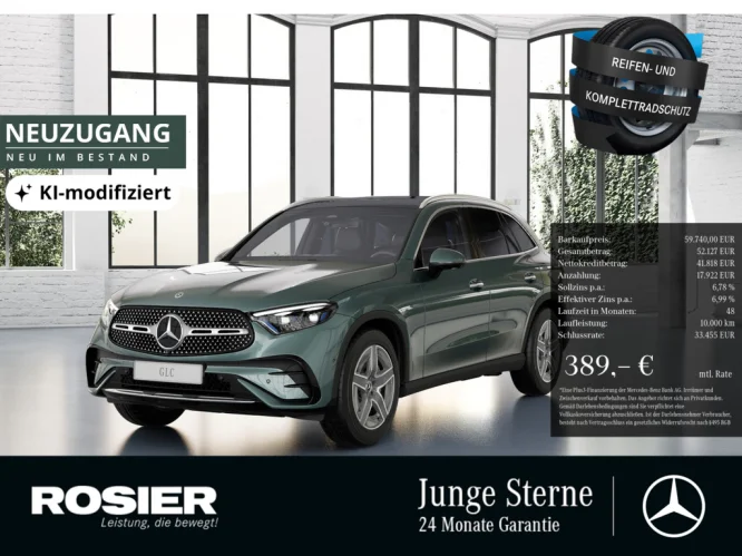 Details zum Fahrzeug: MERCEDES-BENZ GLC 300 d 4M AMG Sport Premium+