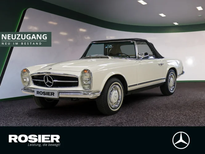 Details zum Fahrzeug: MERCEDES-BENZ 230 SL - ein Traum in weiß
