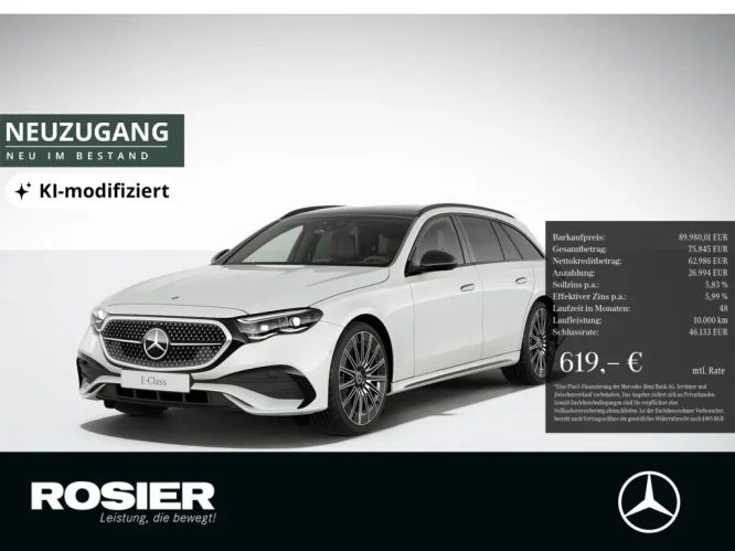 Details zum Fahrzeug: MERCEDES-BENZ E 450 d T 4M