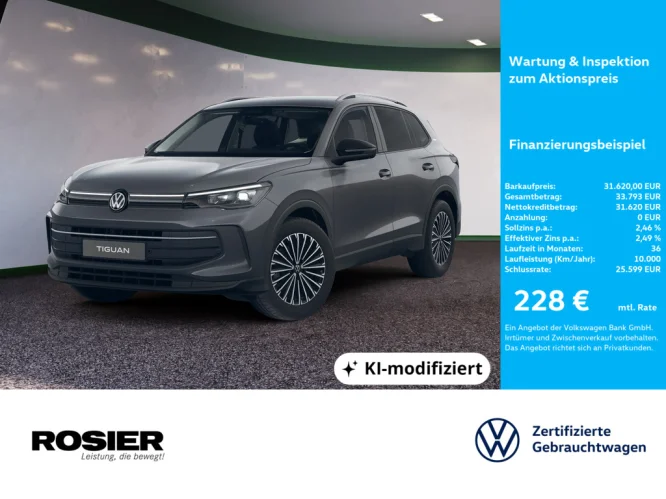 Details zum Fahrzeug: VW Tiguan 1.5 eTSI DSG Energy