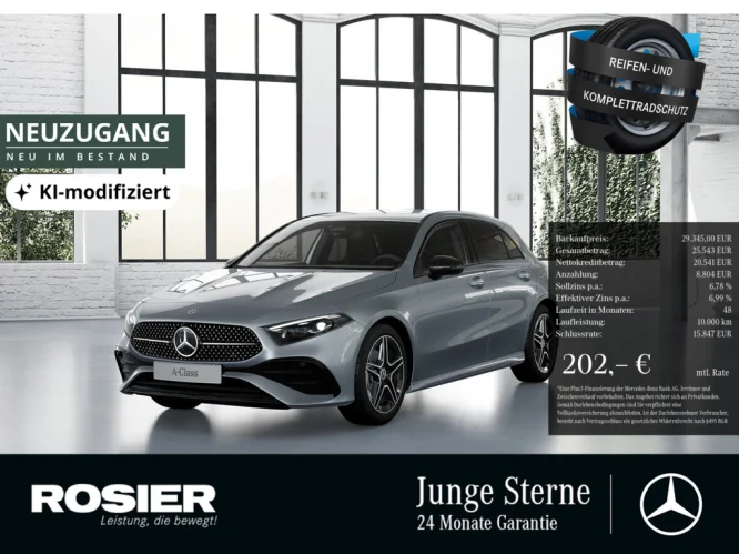 Details zum Fahrzeug: MERCEDES-BENZ A 180 AMG Sport Advanced+