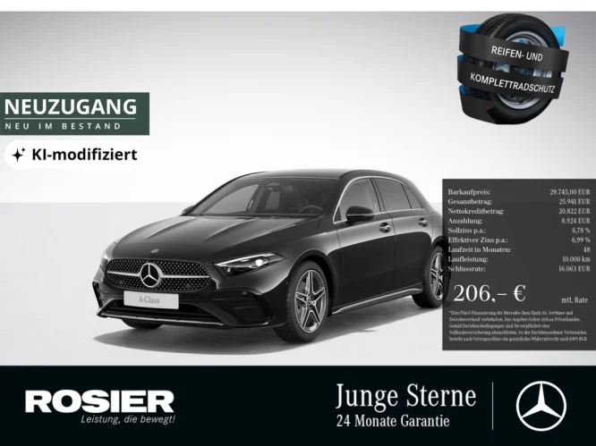 Details zum Fahrzeug: MERCEDES-BENZ A 200 AMG Sport Advanced+