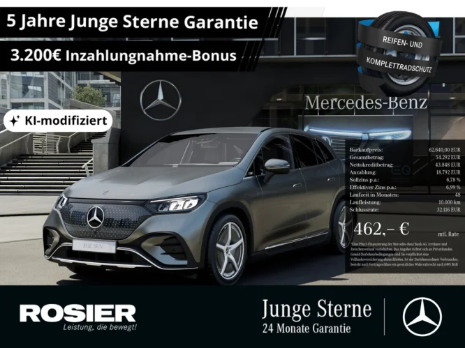 Details zum Fahrzeug: MERCEDES-BENZ EQE 350 4M SUV AMG Sport Advanced+