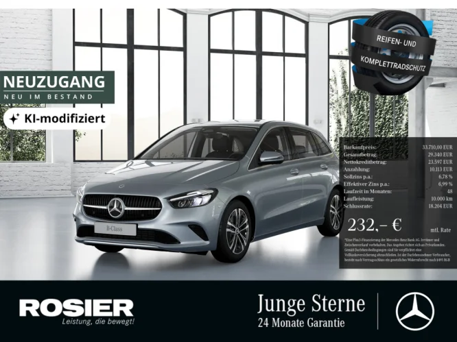 Details zum Fahrzeug: MERCEDES-BENZ B 220 d Progressive Advanced