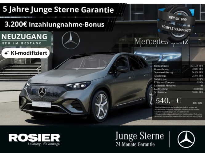 Details zum Fahrzeug: MERCEDES-BENZ EQE 350 4M SUV AMG Sport Premium