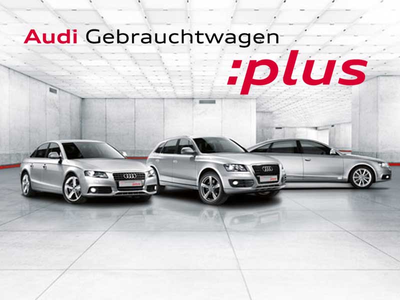 Audi Gebrauchtwagen :plus bei Ihrem Audi-Partner Rosier in Menden.