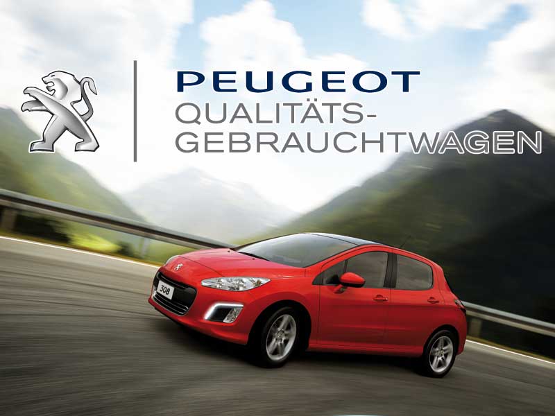 PEUGEOT Qualitäts-Gebrauchtwagen erhalten Sie bei Ihrem PEUGEOT Partner ROSIER in Meschede und Arnsberg.