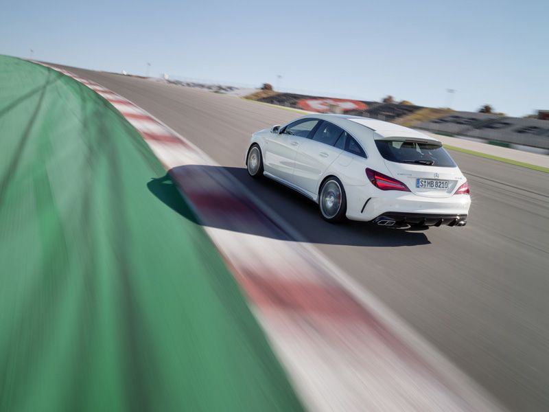 Der sportliche Mercedes-Benz CLA 45 AMG Shooting Brake4MATIC bei Ihrem MB Partner ROSIER