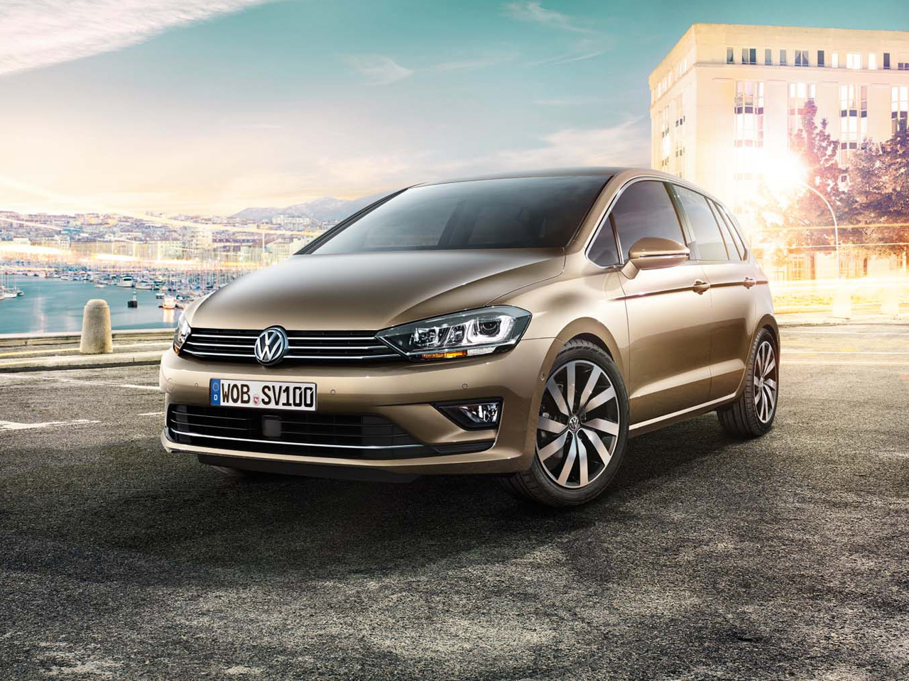 Der VW Golf Sportsvan bei Ihrem VW-Partner Rosier in ...