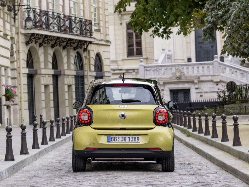 Der smart forfour bei ROSIER
