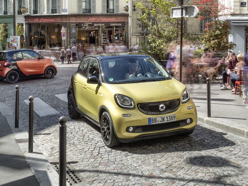 Der smart forfour bei ROSIER
