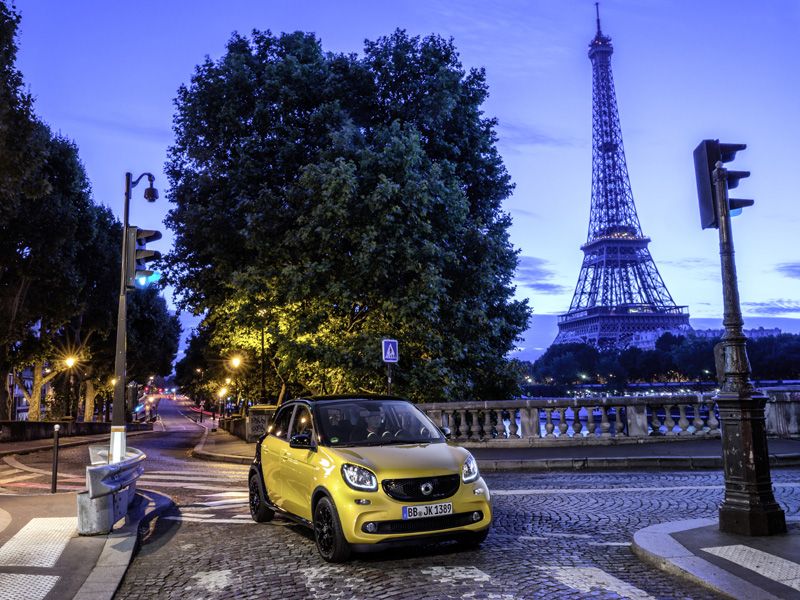 Der smart forfour bei ROSIER