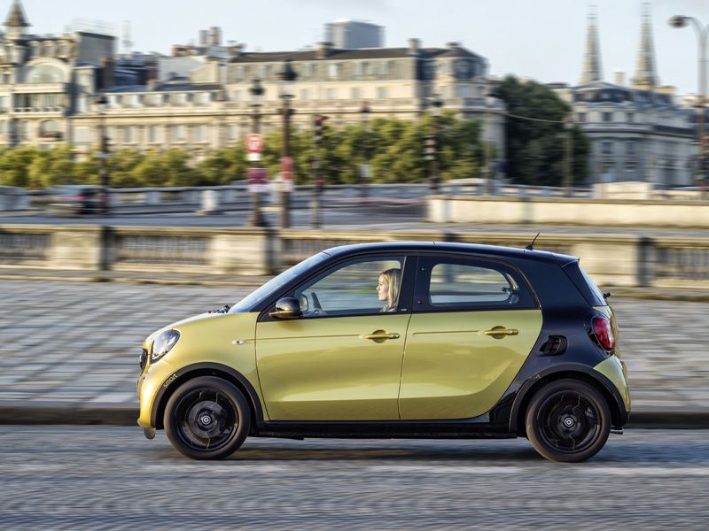 Der smart forfour bei ROSIER