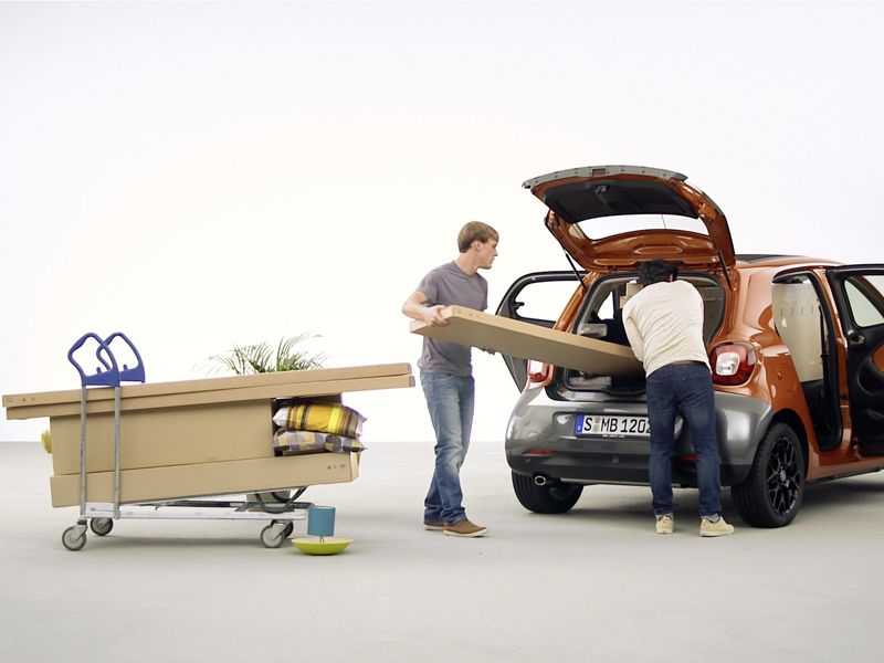 Der smart forfour bei ROSIER