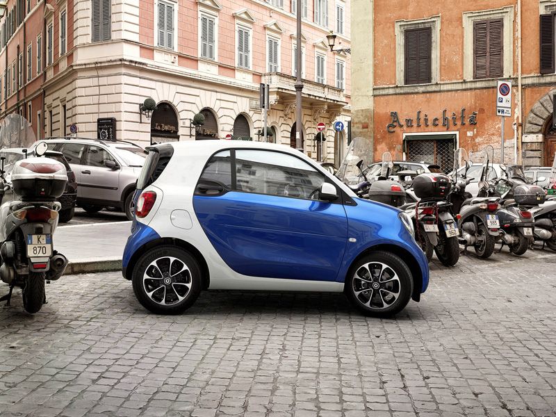 Der smart fortwo bei ROSIER