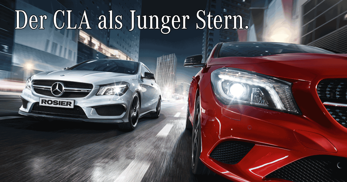 Mercedes Benz Cla Junge Sterne