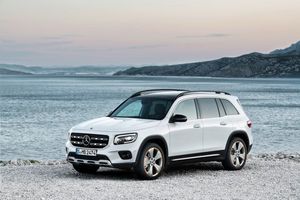 der neue Mercedes-Benz GLB - Exterieur in weiß