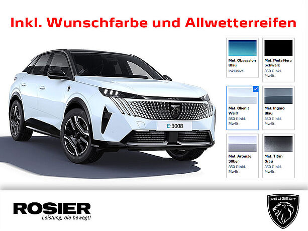 Peugeot 3008 GT Elektromotor 210 - Gewerbeangebot