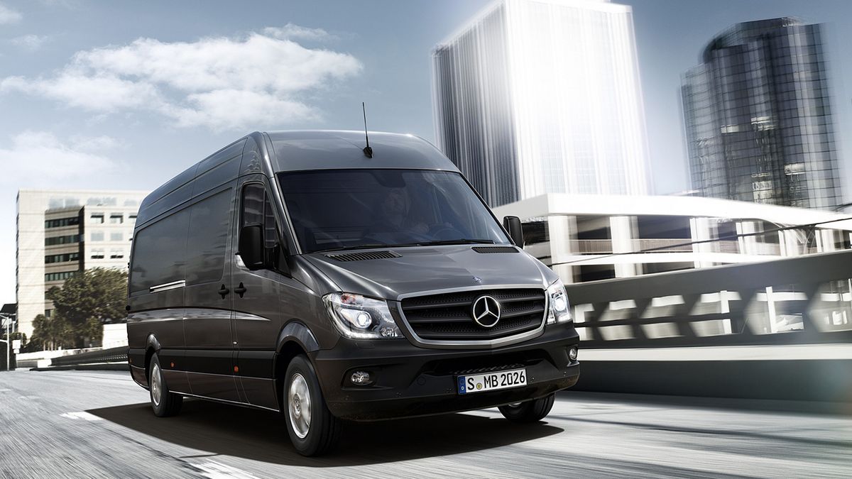 Der Mercedes-Benz Sprinter Kastenwagen bei ROSIER