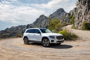 der neue Mercedes-Benz GLB - Exterieur in weiß